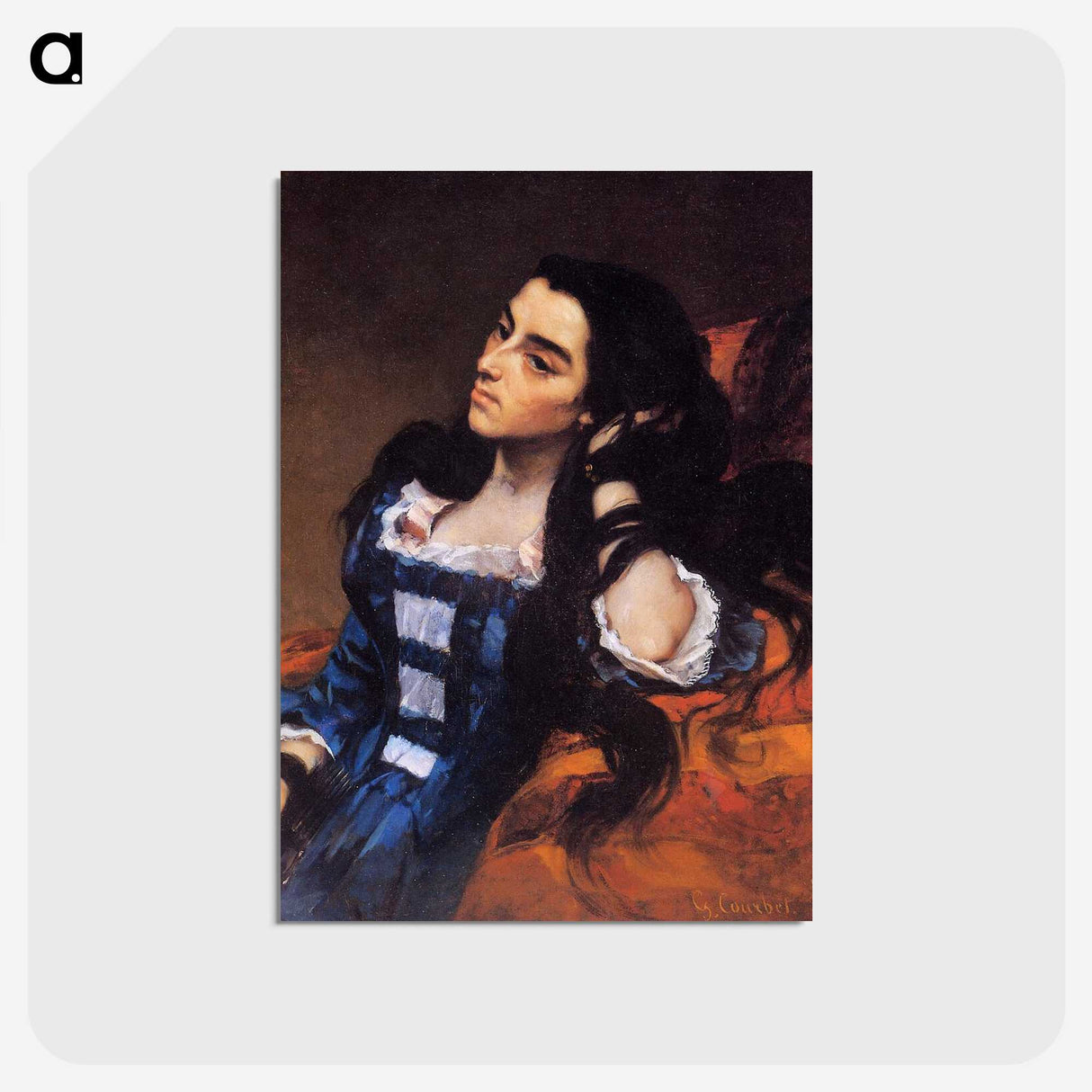 1-84_Gustave-Courbet_postcard