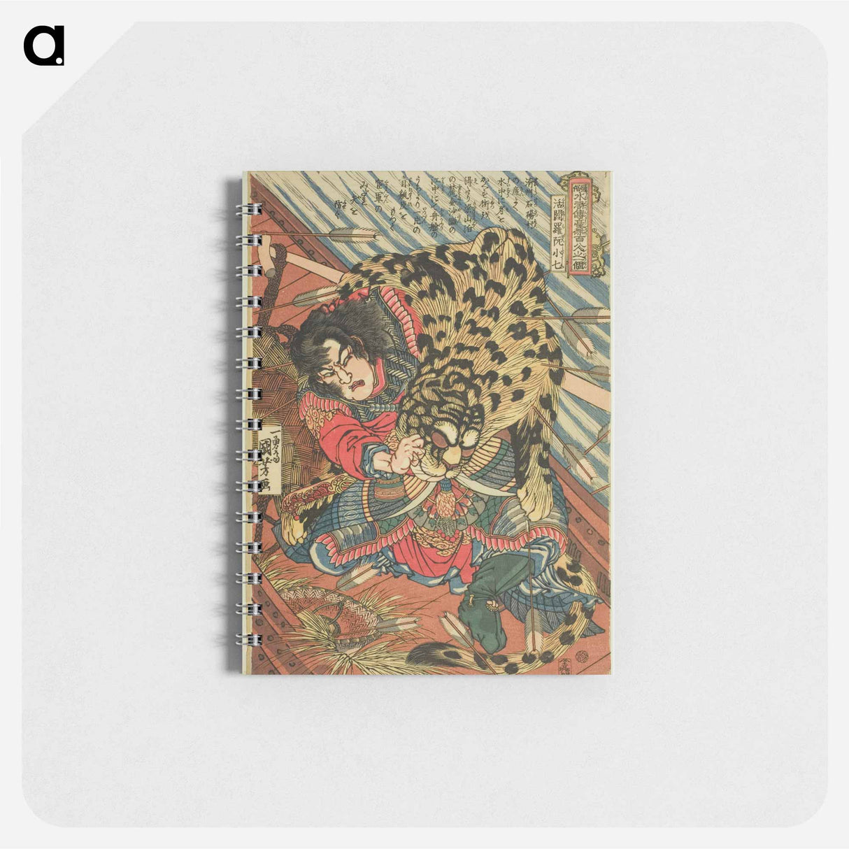 Rua Xiaoqi (Katsuenra Genshoshichi) - 歌川 国芳 Memo.