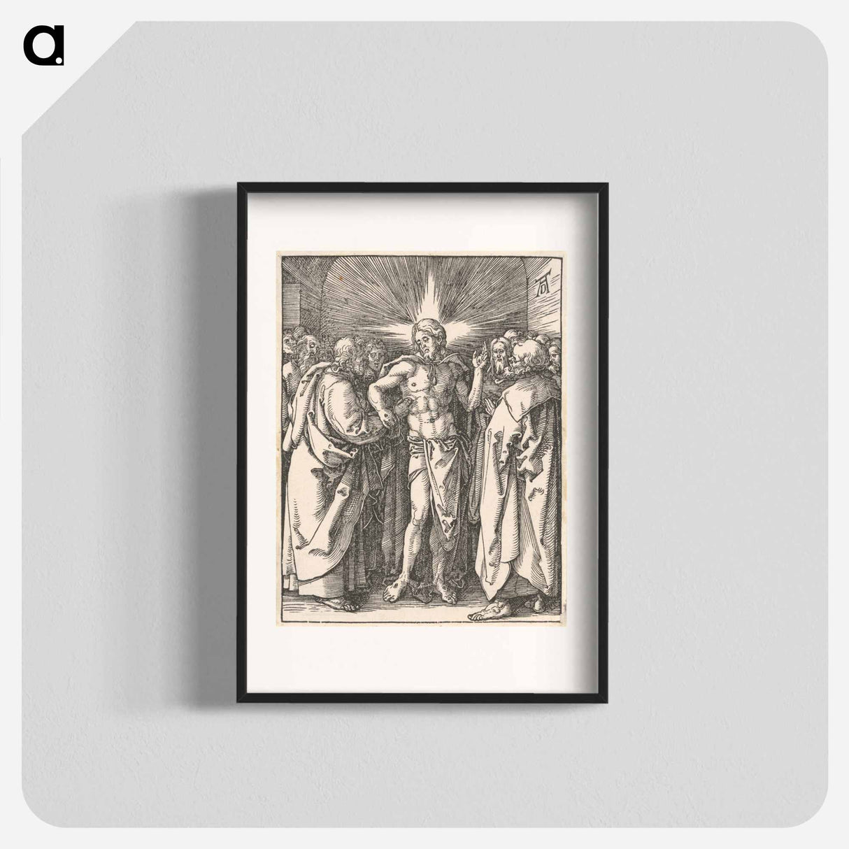 Unbelieving thomas - アルブレヒト デューラー Poster.