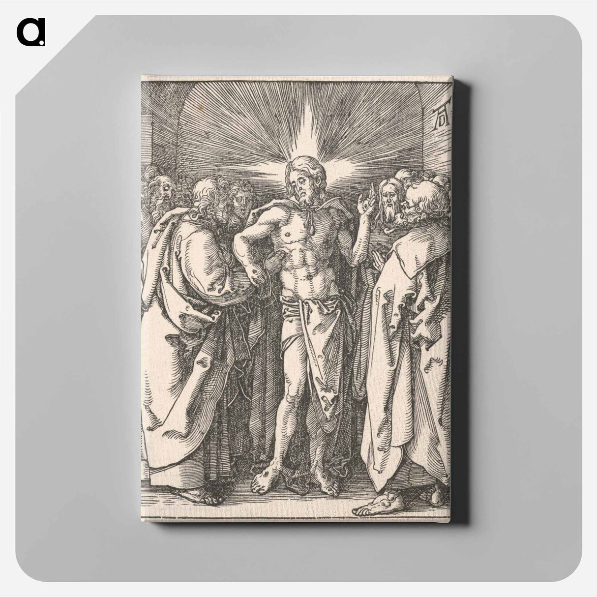 Unbelieving thomas - アルブレヒト デューラー Canvas.