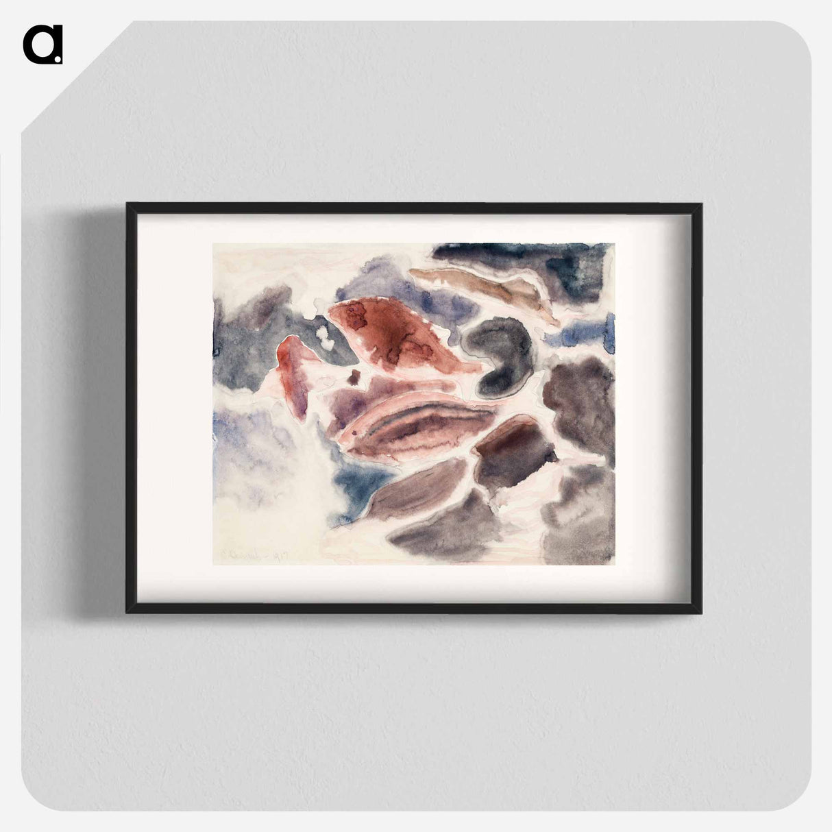 Fish Series, No. 2 - Charles Demuth Poster.