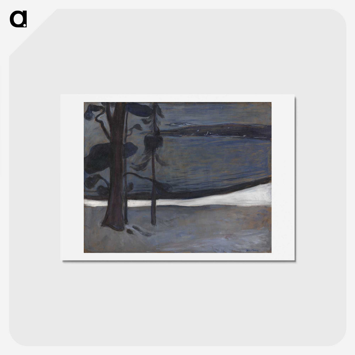 1-85_Edvard-Munch_hagaki