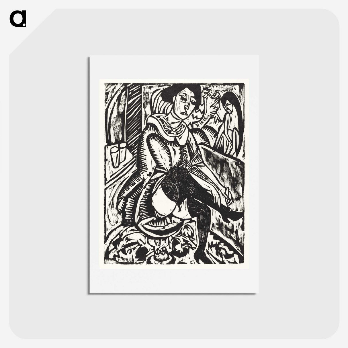 1-85_Ernst-Ludwig-Kirchner_hagaki