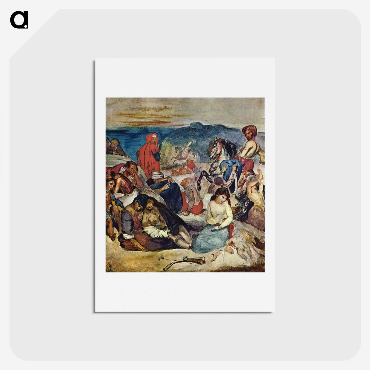 1-85_Eugene-Delacroix_hagaki