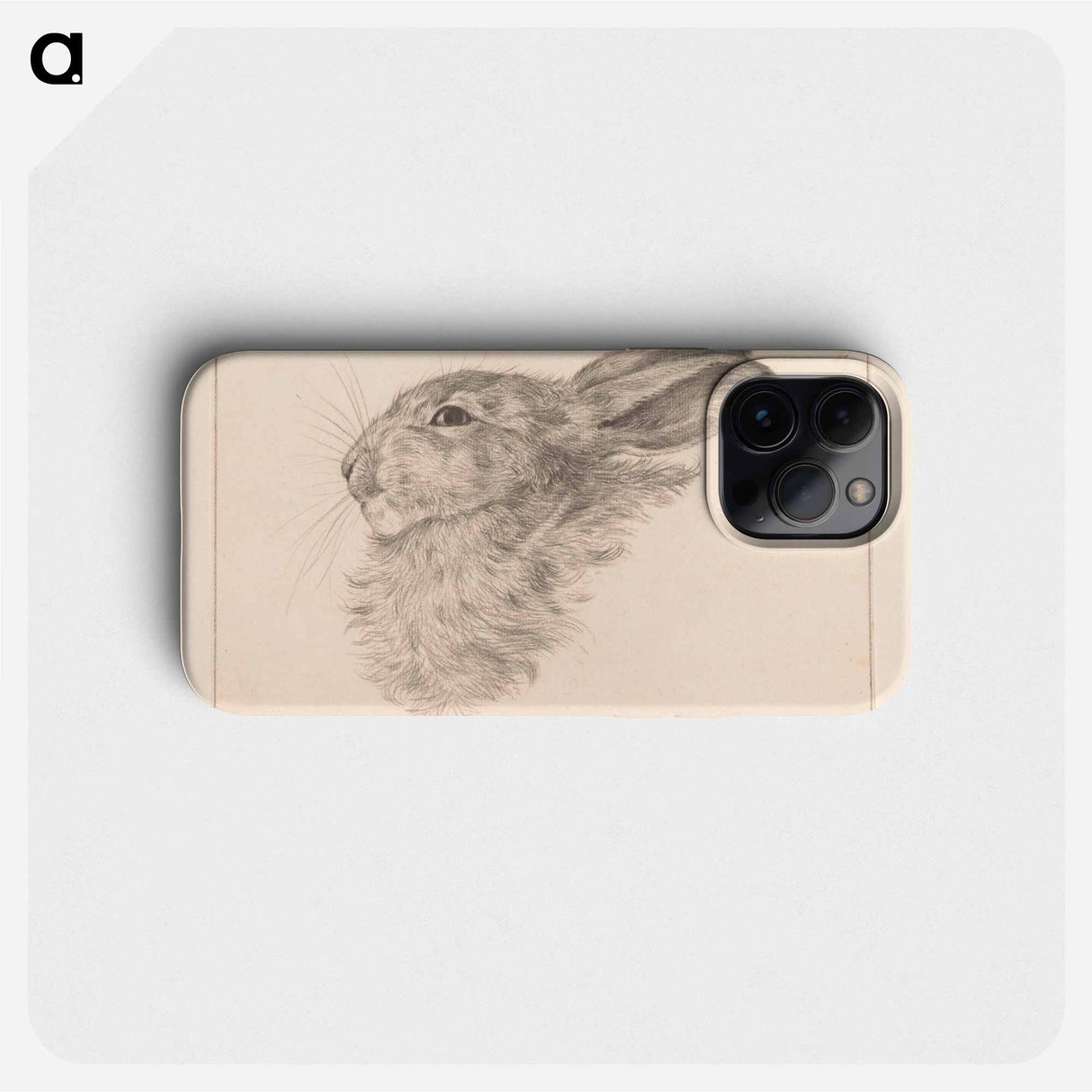Kop van een konijn - ジャン ベルナール Phone Case.