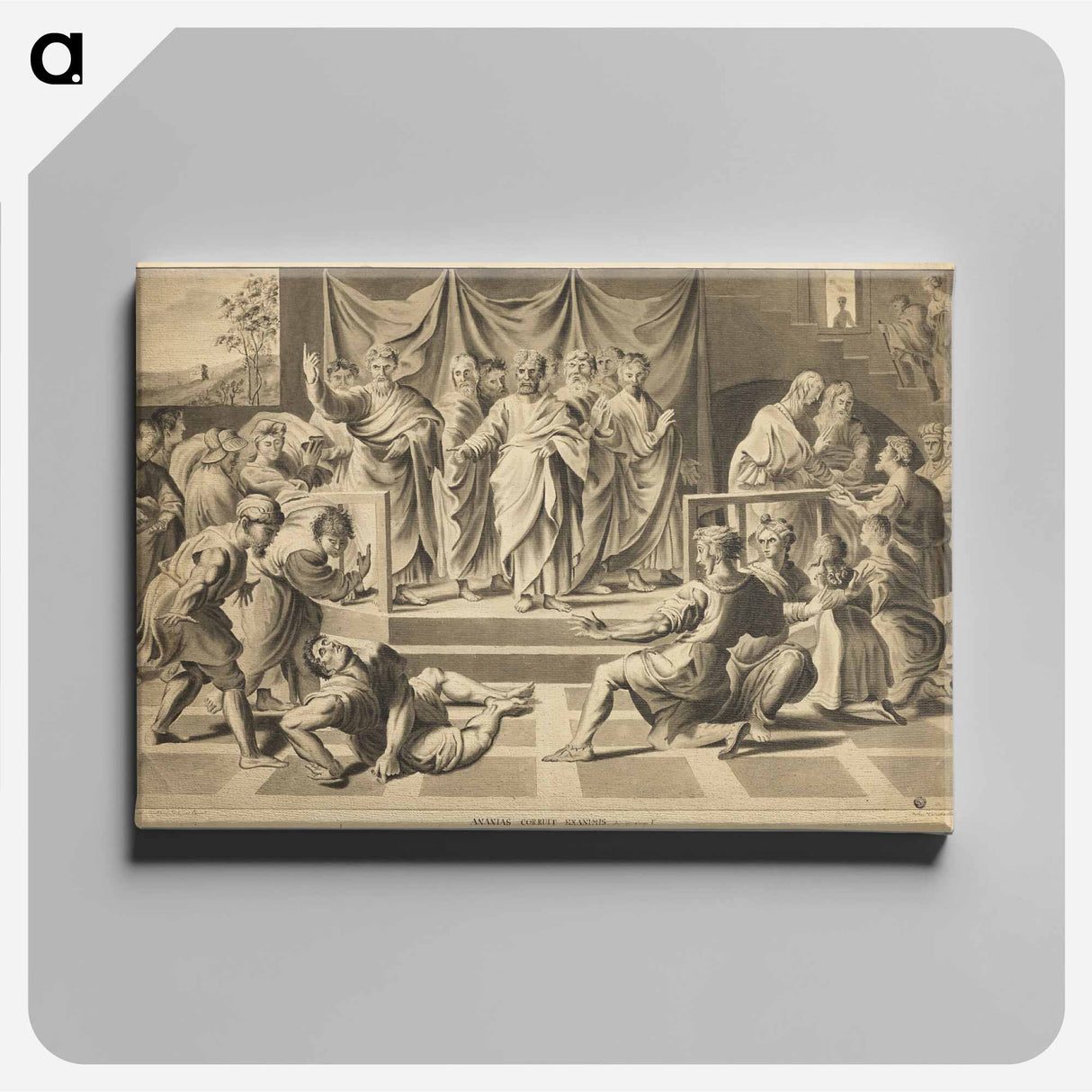 Death of Ananias
- ジョン コンスタブル Canvas.