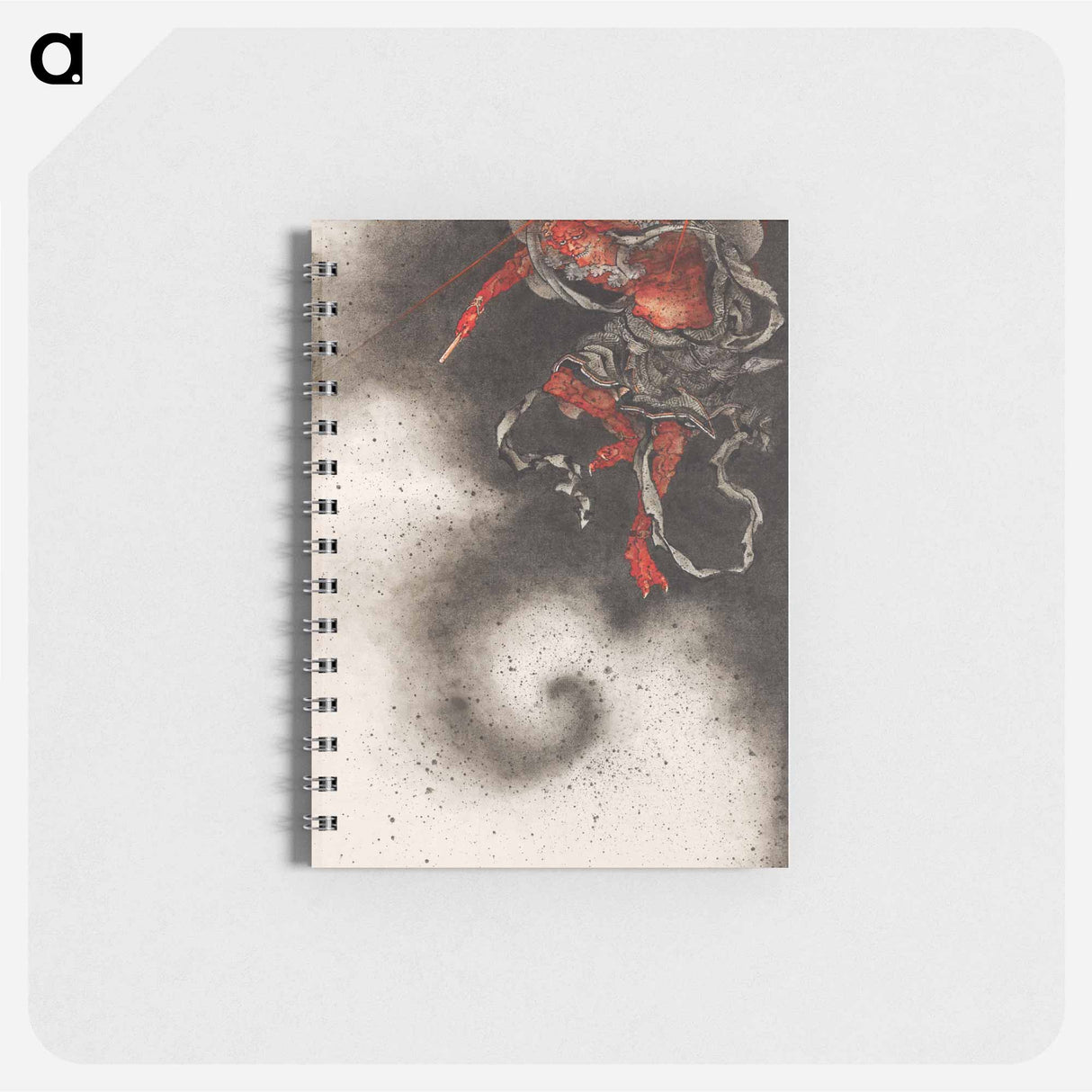 Thunder god - 葛飾 北斎 Memo.