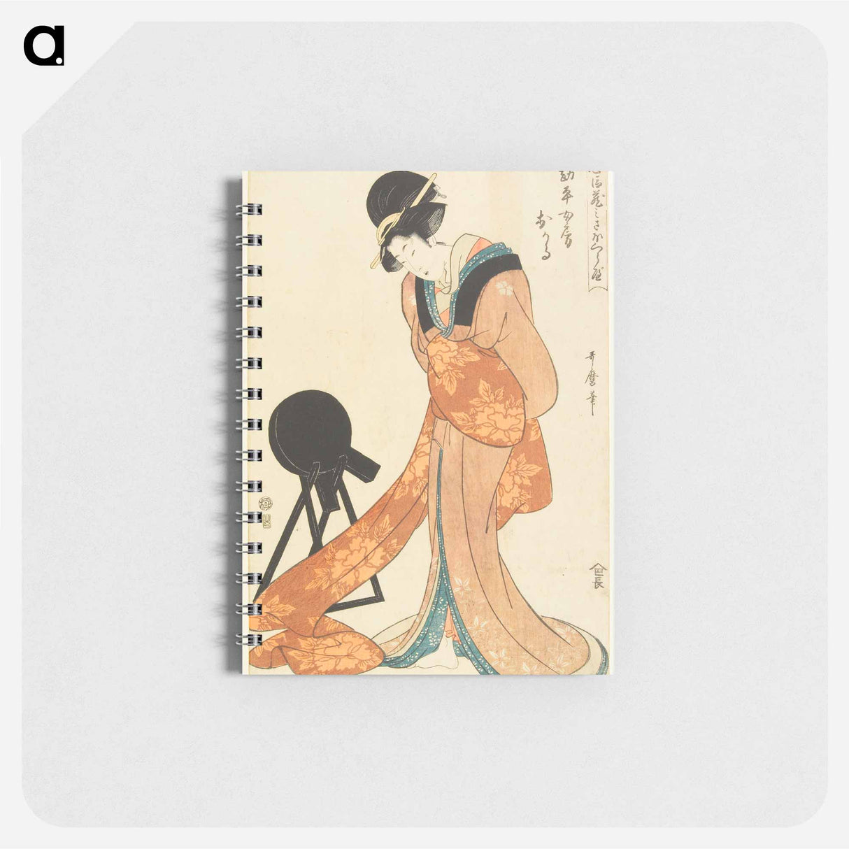 Kanpei's Wife Okaru - 喜多川 歌麿 Memo.