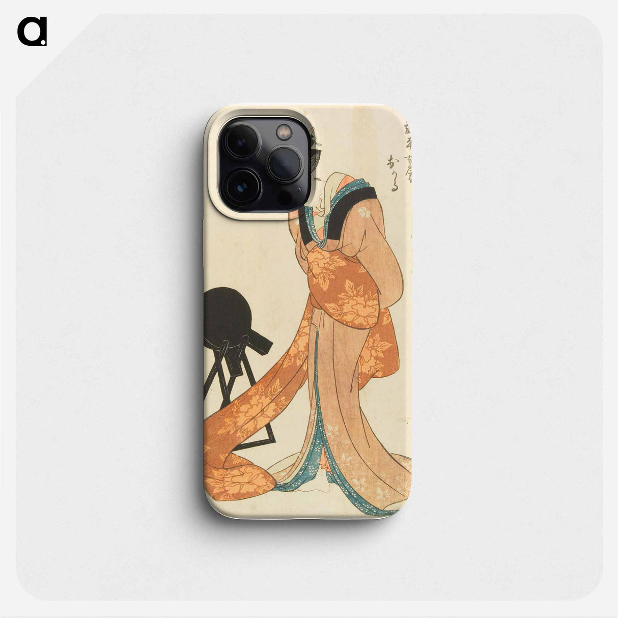 Kanpei's Wife Okaru - 喜多川 歌麿 Phone Case.