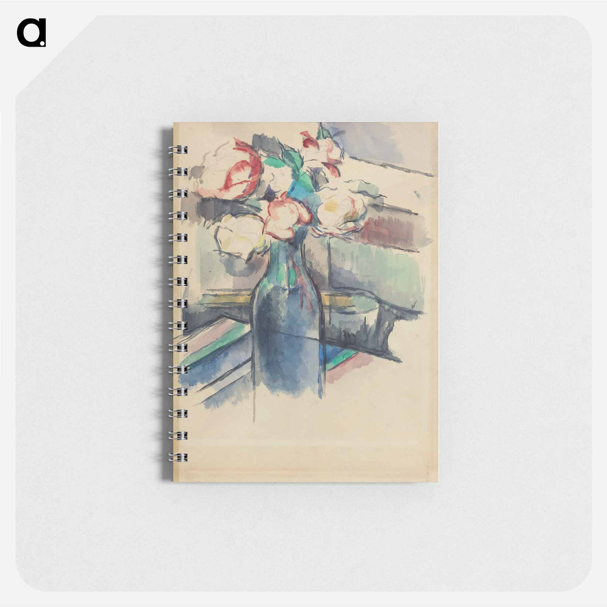 Roses in a Bottle - ポール セザンヌ Memo.