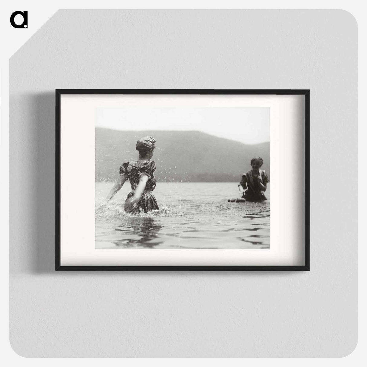 Emmy and Selma, Lake George - アルフレッド スティーグリッツ Poster.