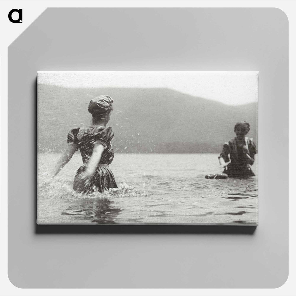 Emmy and Selma, Lake George - アルフレッド スティーグリッツ Canvas.