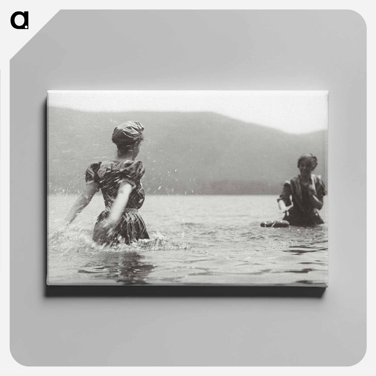 Emmy and Selma, Lake George - アルフレッド スティーグリッツ Canvas.