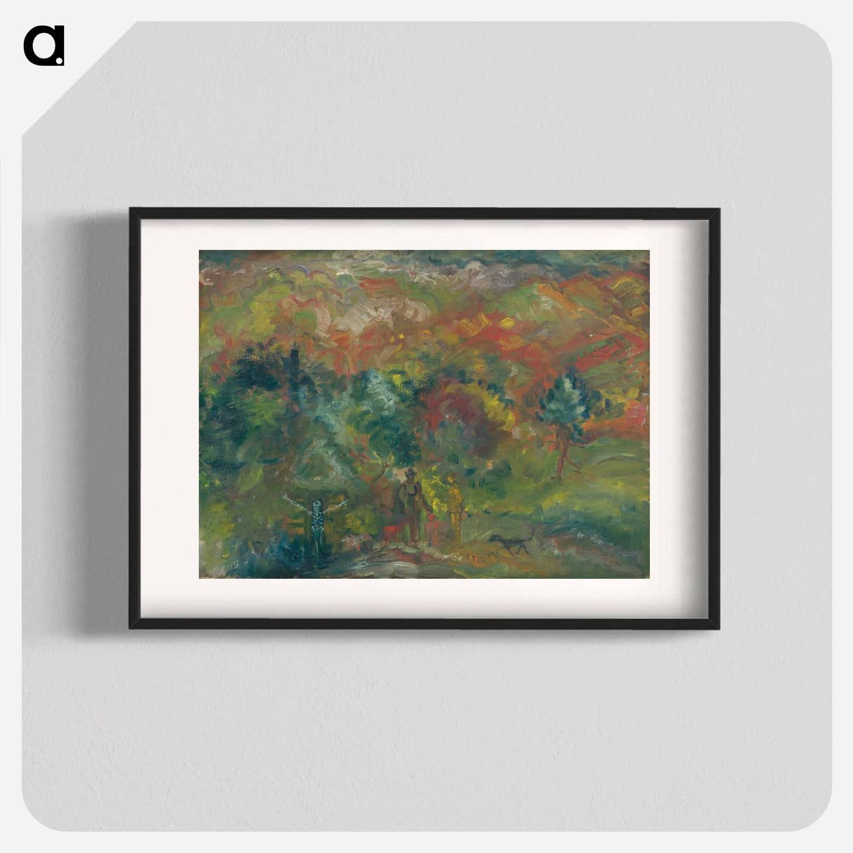 Hunters and death - アーノルド ピーター ワイズ クビンチャン Poster.