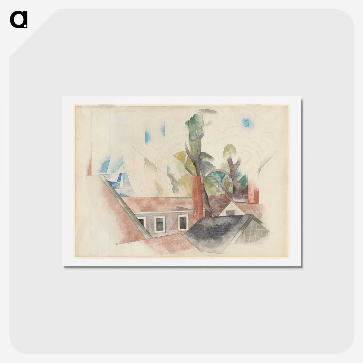 1-86_Charles-Demuth_hagaki