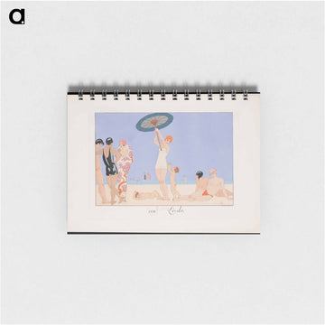 Au Lido Plate no. 14 - ジョルジュ バルビエ Memo.