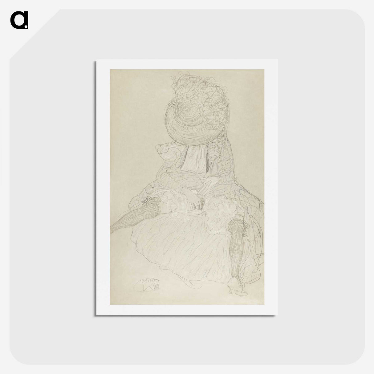 1-86_Gustav-Klimt_hagaki