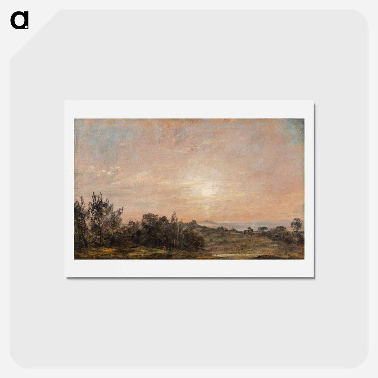 アートポストカード-Hampstead Heath Towards Harrow
- ジョン コンスタブル Postcard.
