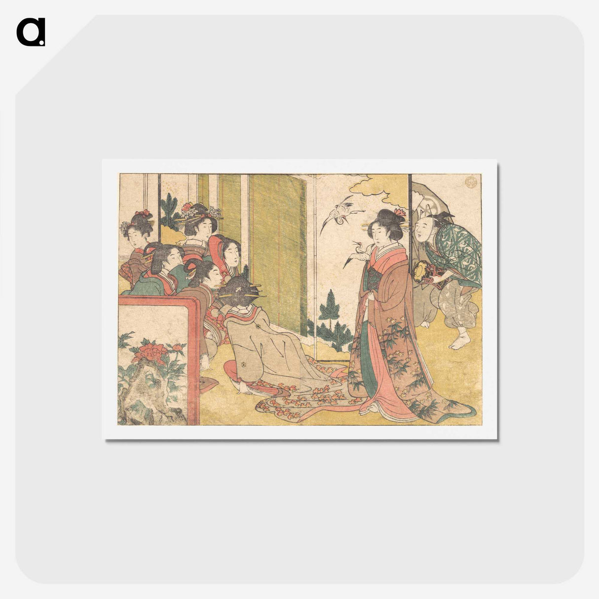 1-86_Kitagawa-Utamaro_hagaki