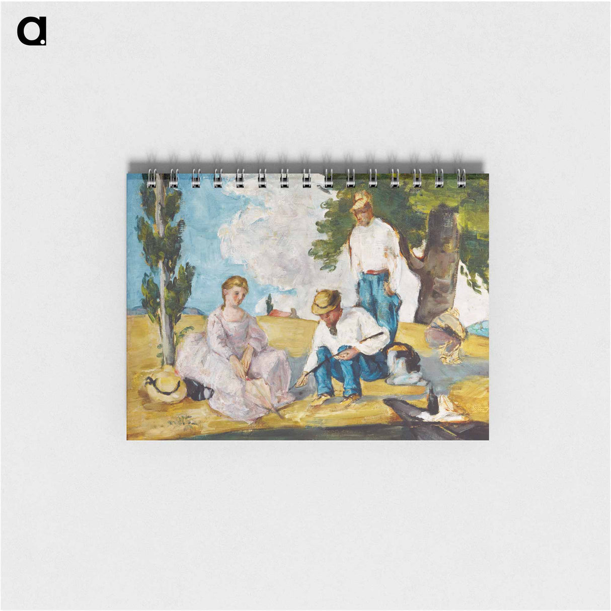 Picnic on a Riverbank - ポール セザンヌ Memo.