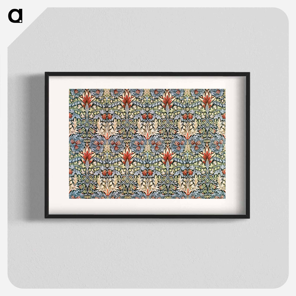 Snakeshead - William Morris Poster.
