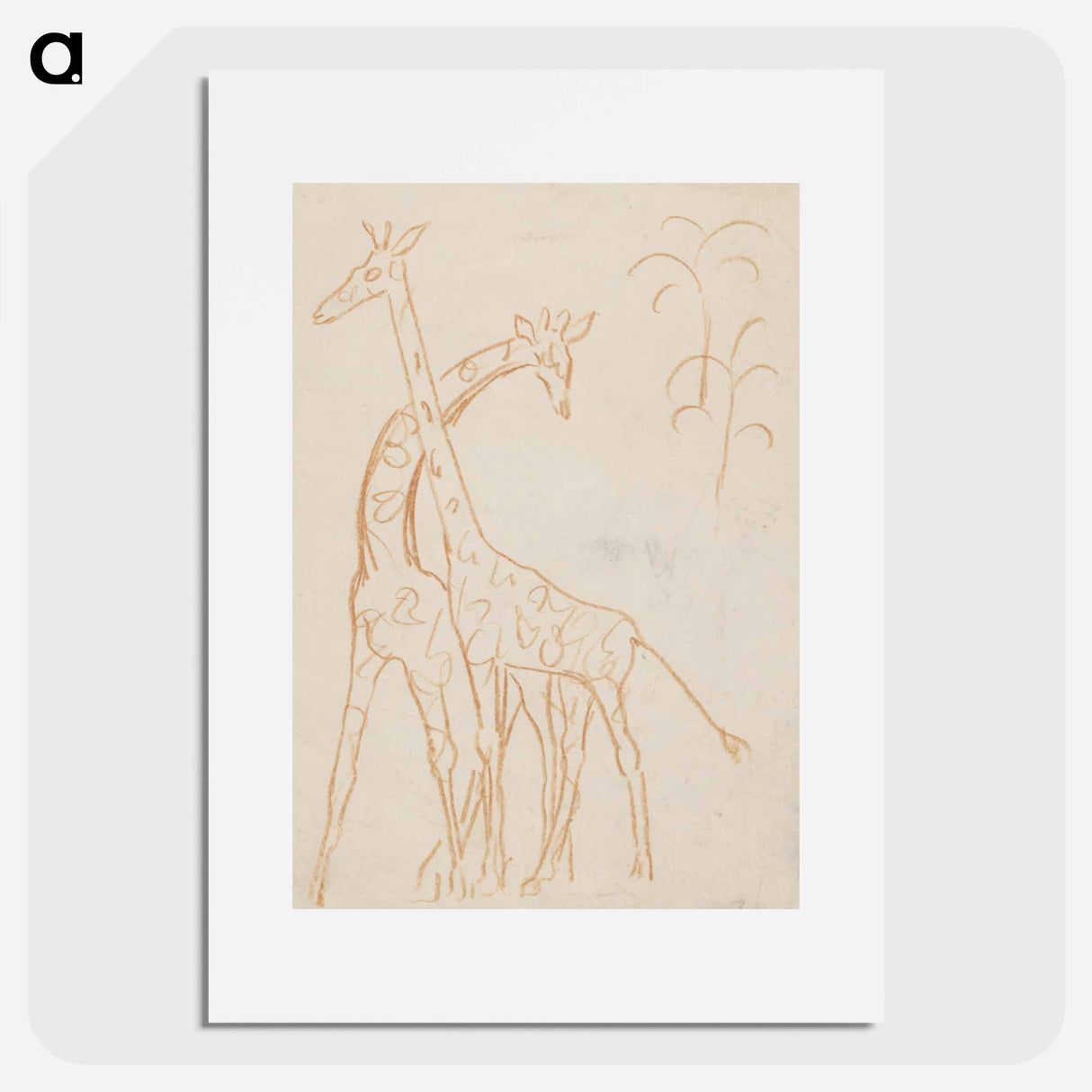 Giraffes - アーノルド ピーター ワイズ クビンチャン Poster.