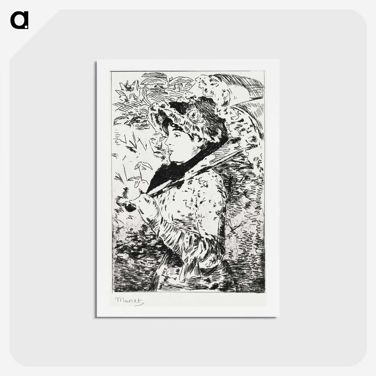 1-87_Edouard-Manet_hagaki