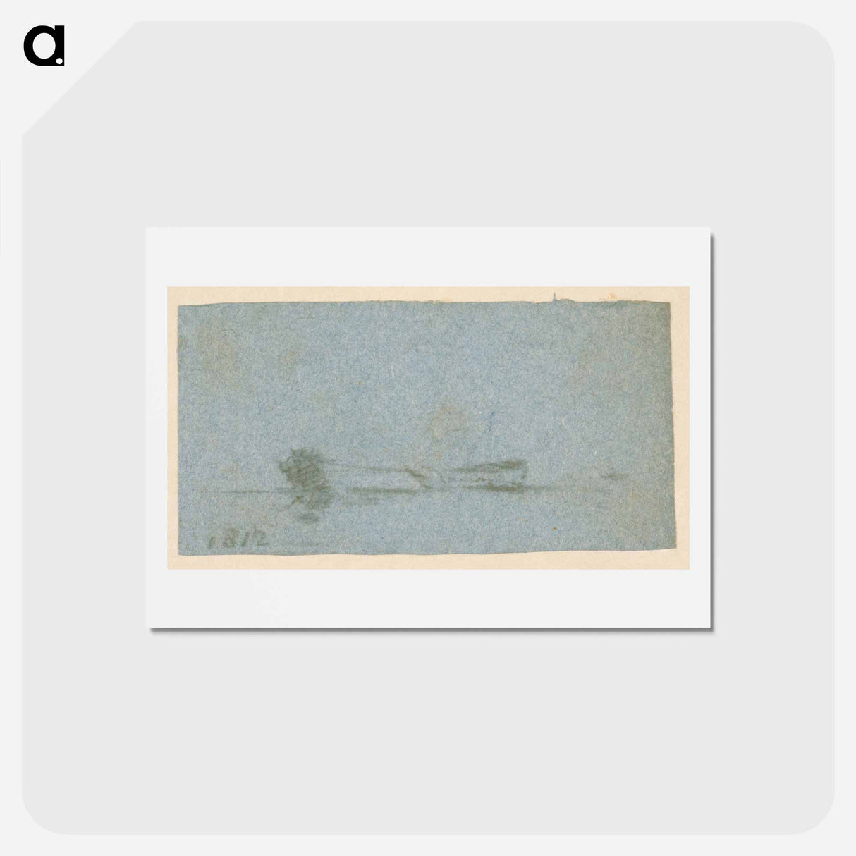 アートポストカード-Boat in Landscape
- ジョン コンスタブル Postcard.