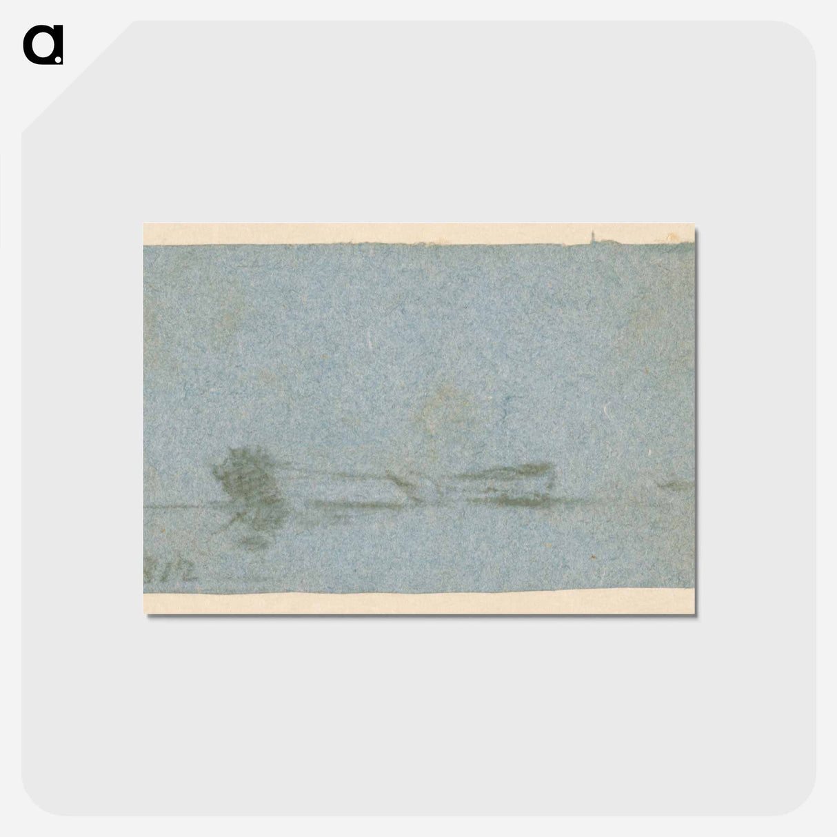アートポストカード-Boat in Landscape
- ジョン コンスタブル Postcard.