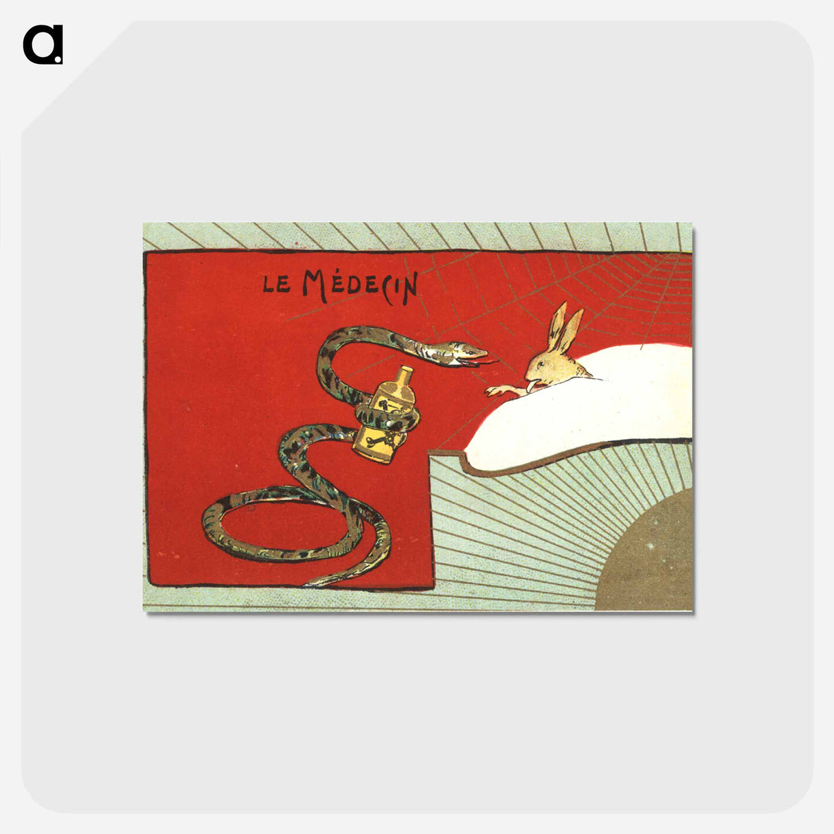 アートポストカード-Le Médecin
- 国立医学図書館 Postcard.