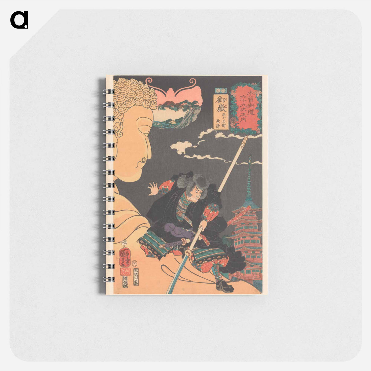 Kagekiyo - 歌川 国芳 Memo.