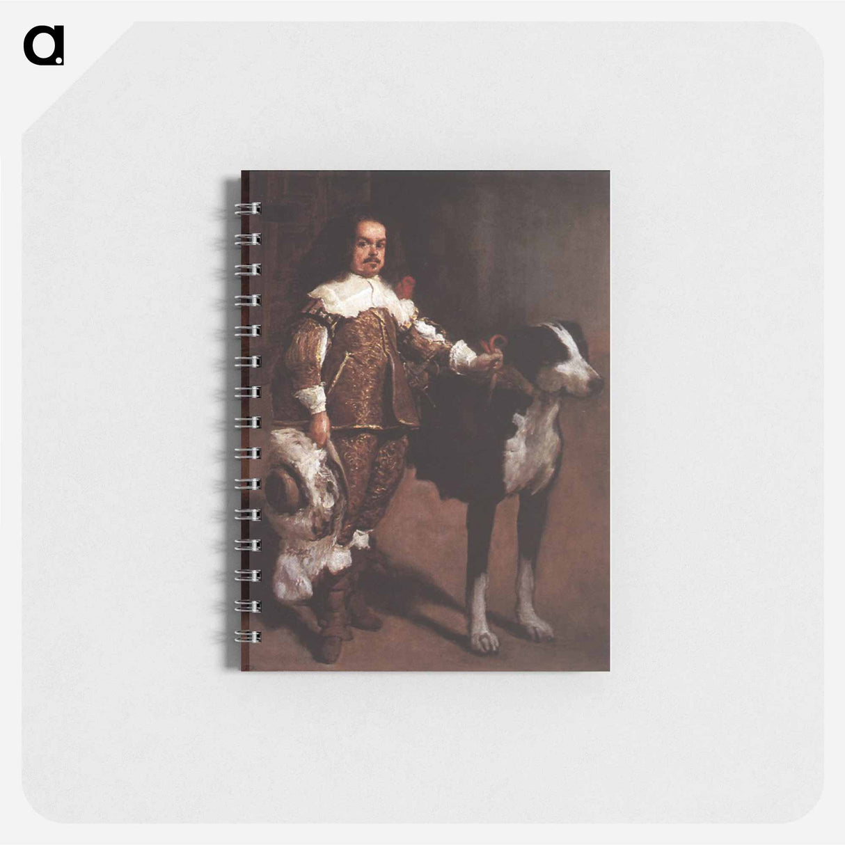 アートメモ帳-A Buffoon (incorrectly called Antonio The Englishman) - ディエゴ ベラスケス Memo.
