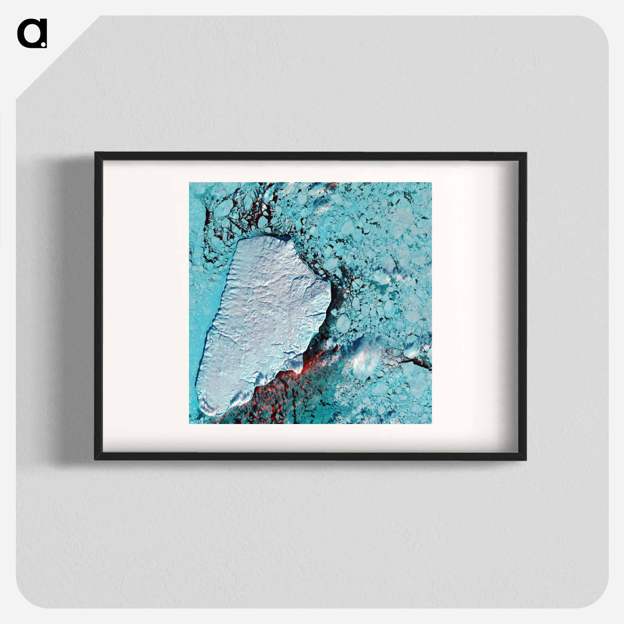 アートポスター-Akpatok Island, Ungava Bay
- 上空からの地球 Poster.