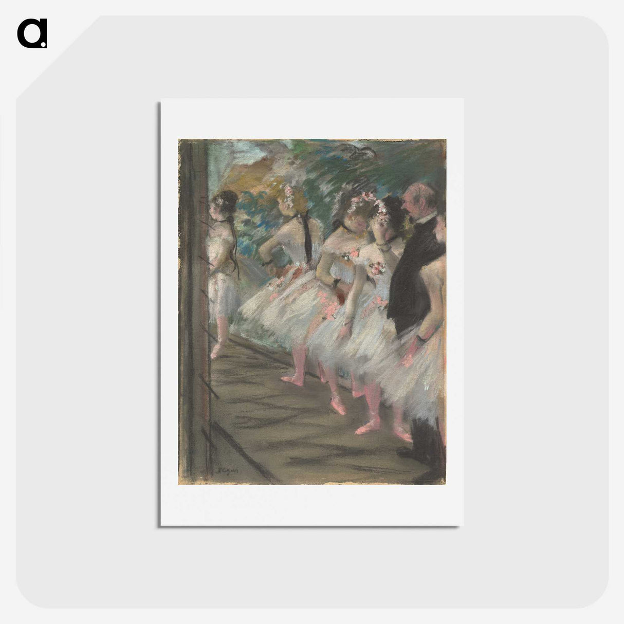 1-88_Edgar-Degas_hagaki
