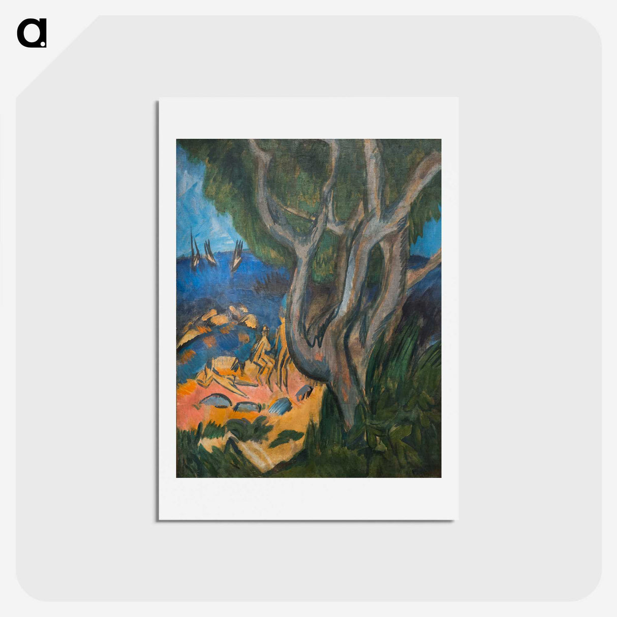 1-88_Ernst-Ludwig-Kirchner_hagaki