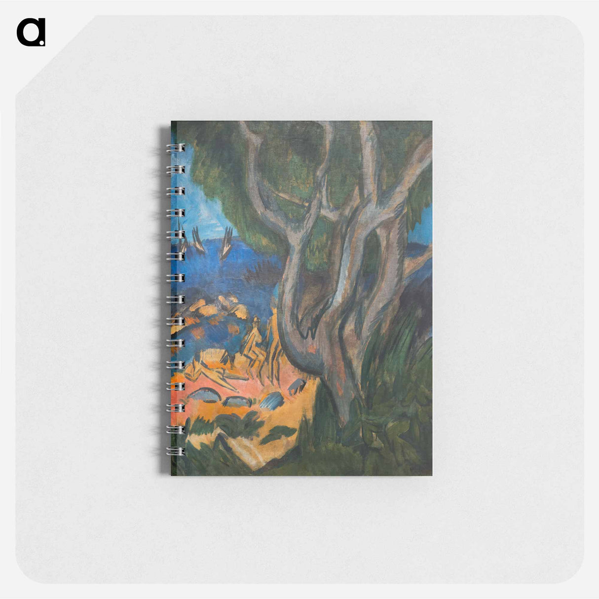 Swimmers on the beach of Fehmarn - エルンスト ルートヴィヒ キルヒナー Memo.