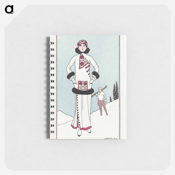 Costumes Parisiens, No. 51: Pour St. Moritz - ジョルジュ バルビエ Memo.