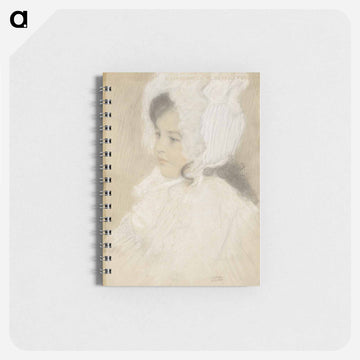Portrait of a child (Marie Moll) - グスタフ クリムト Memo.