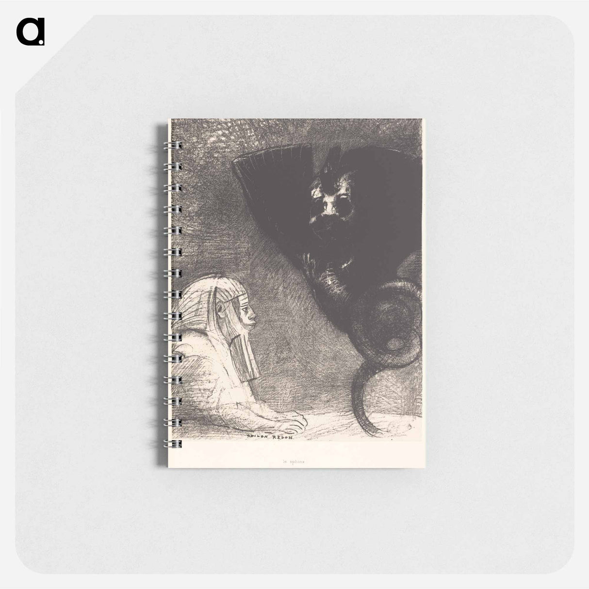 Le Sphynx - オディロン ルドン Memo.