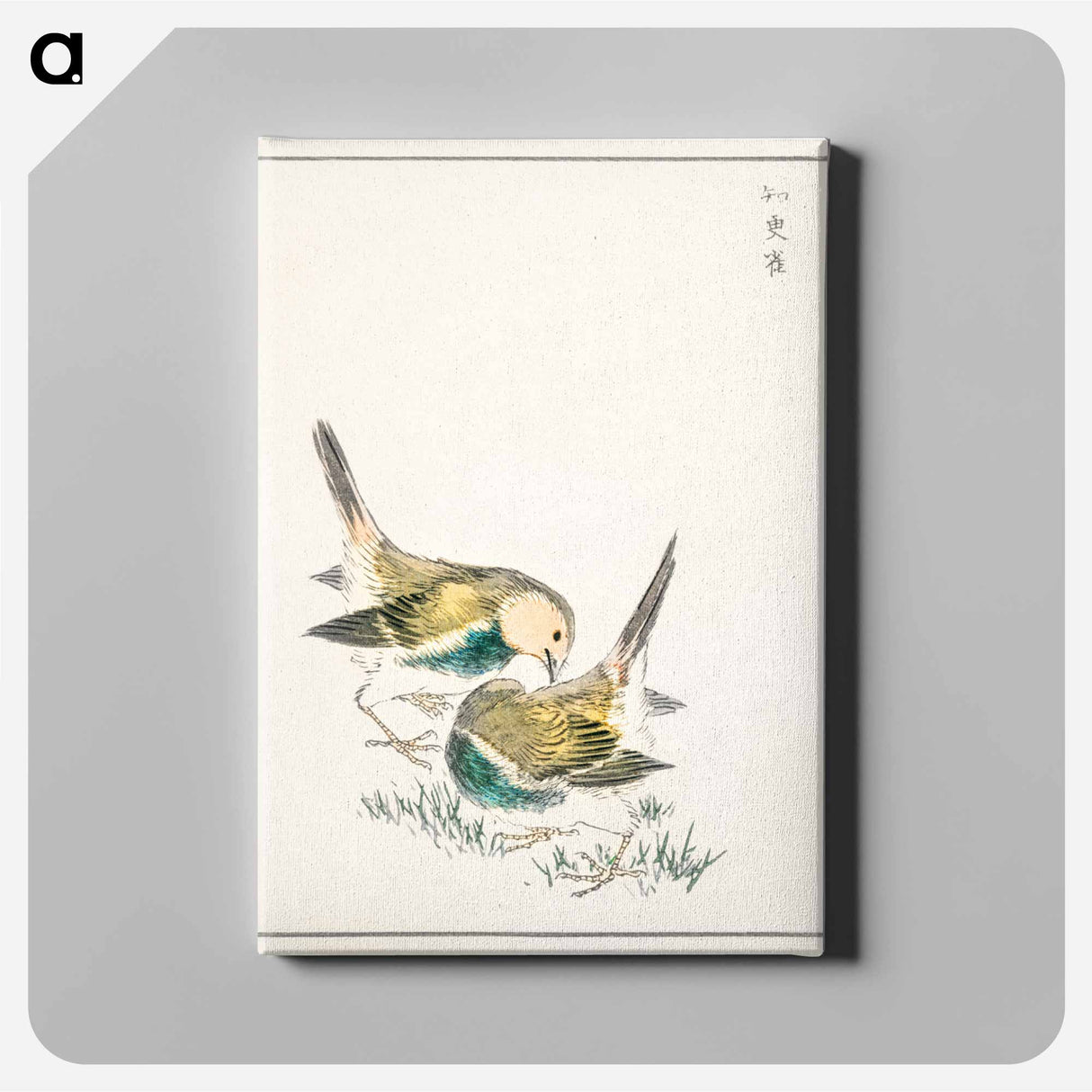 アートパネル-Japanese Great Tit
- 鳥類図鑑 Canvas.