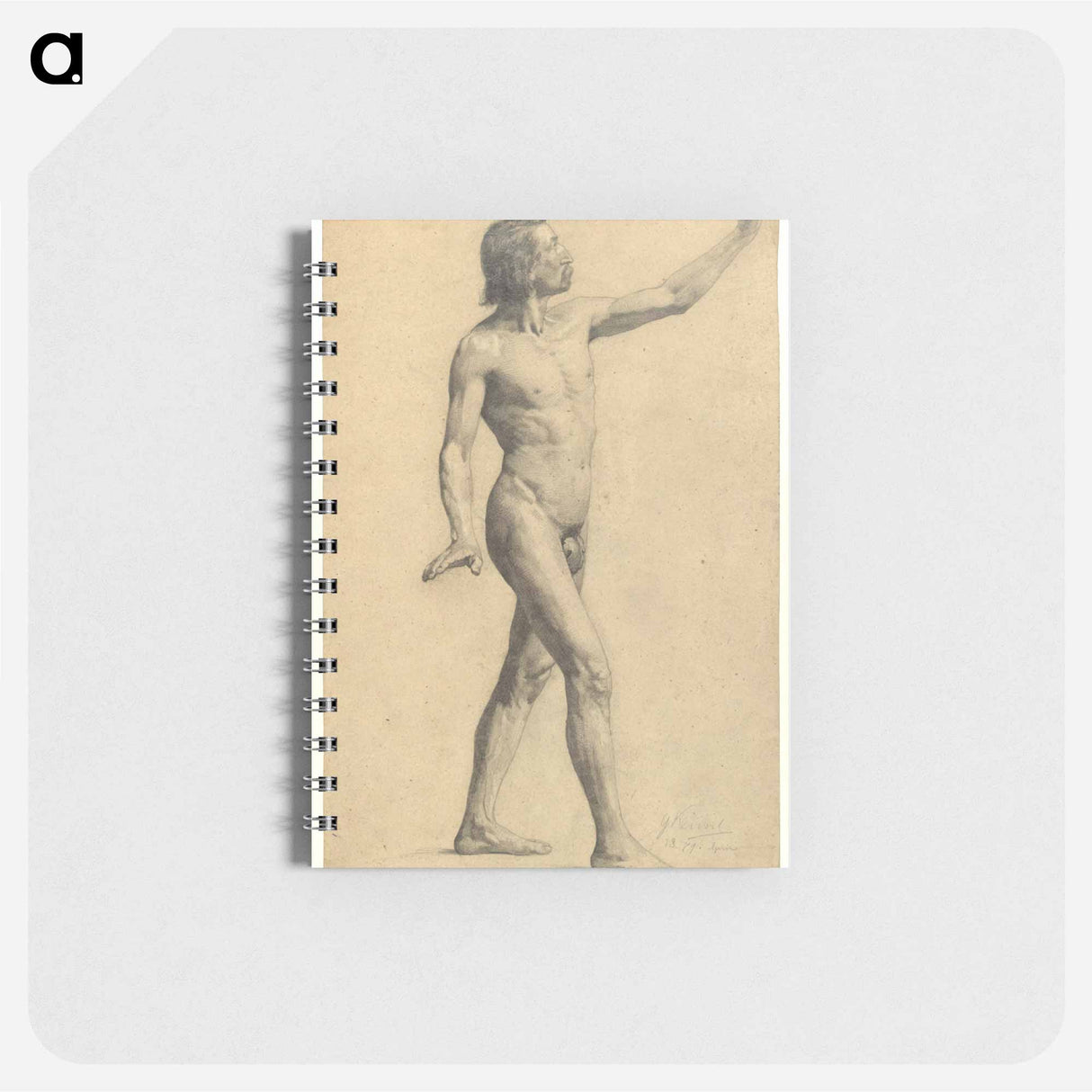 アートメモ帳-Male Academy Nude in Motion
- ウィーン博物館 Memo.
