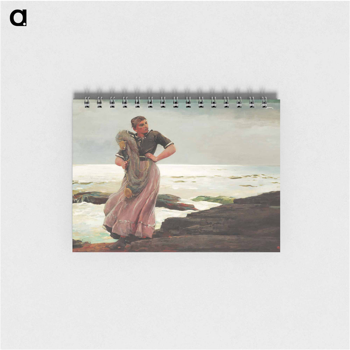 アートメモ帳-A Light on the Sea - ウィンスロー ホーマー Memo.