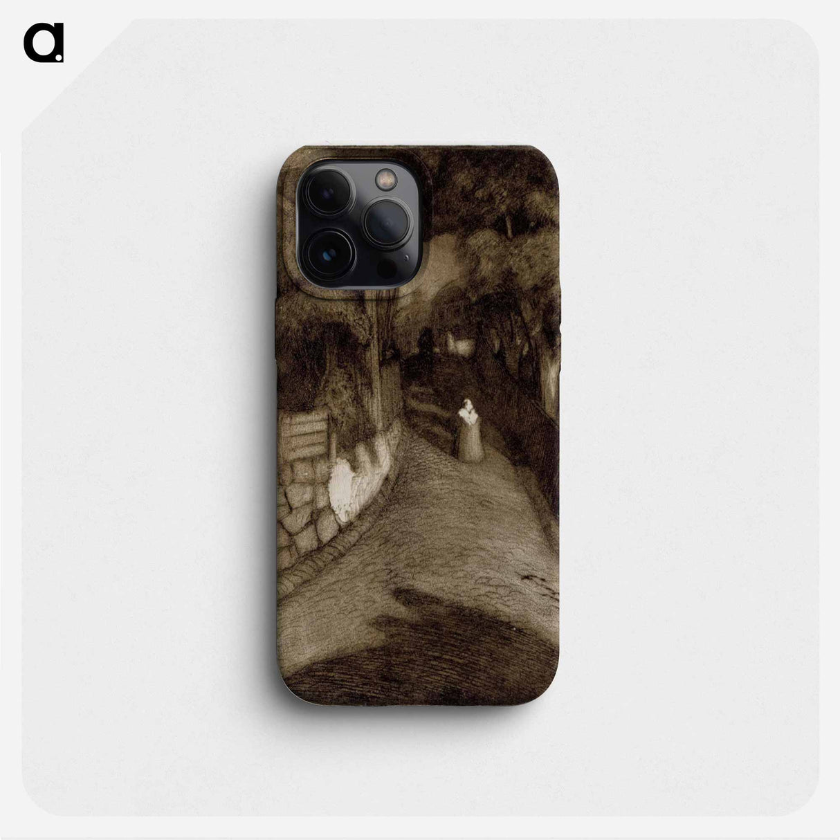 Katu porvoossa - アルバート エーデルフェルト Phone Case.