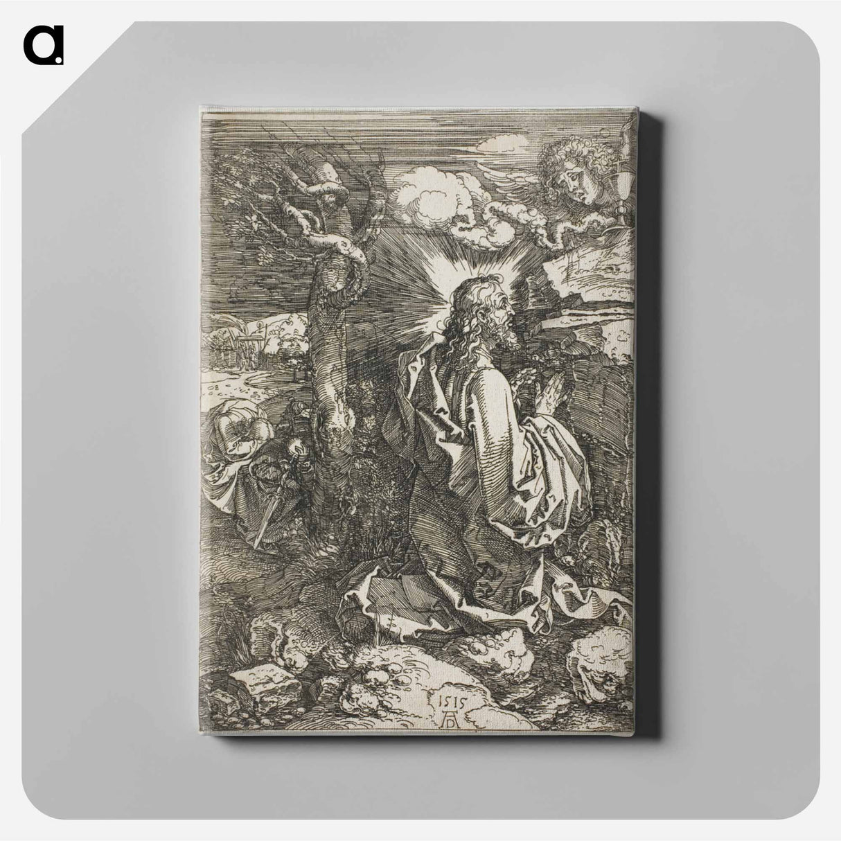 Agony in the Garden - アルブレヒト デューラー Canvas.