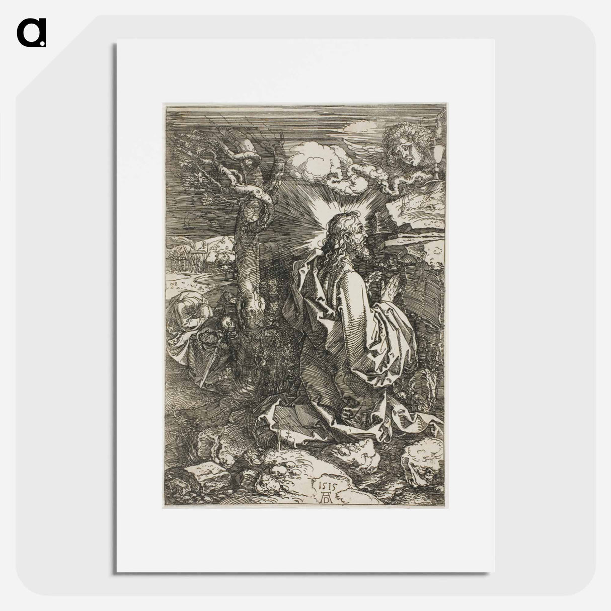 Agony in the Garden - アルブレヒト デューラー Poster.