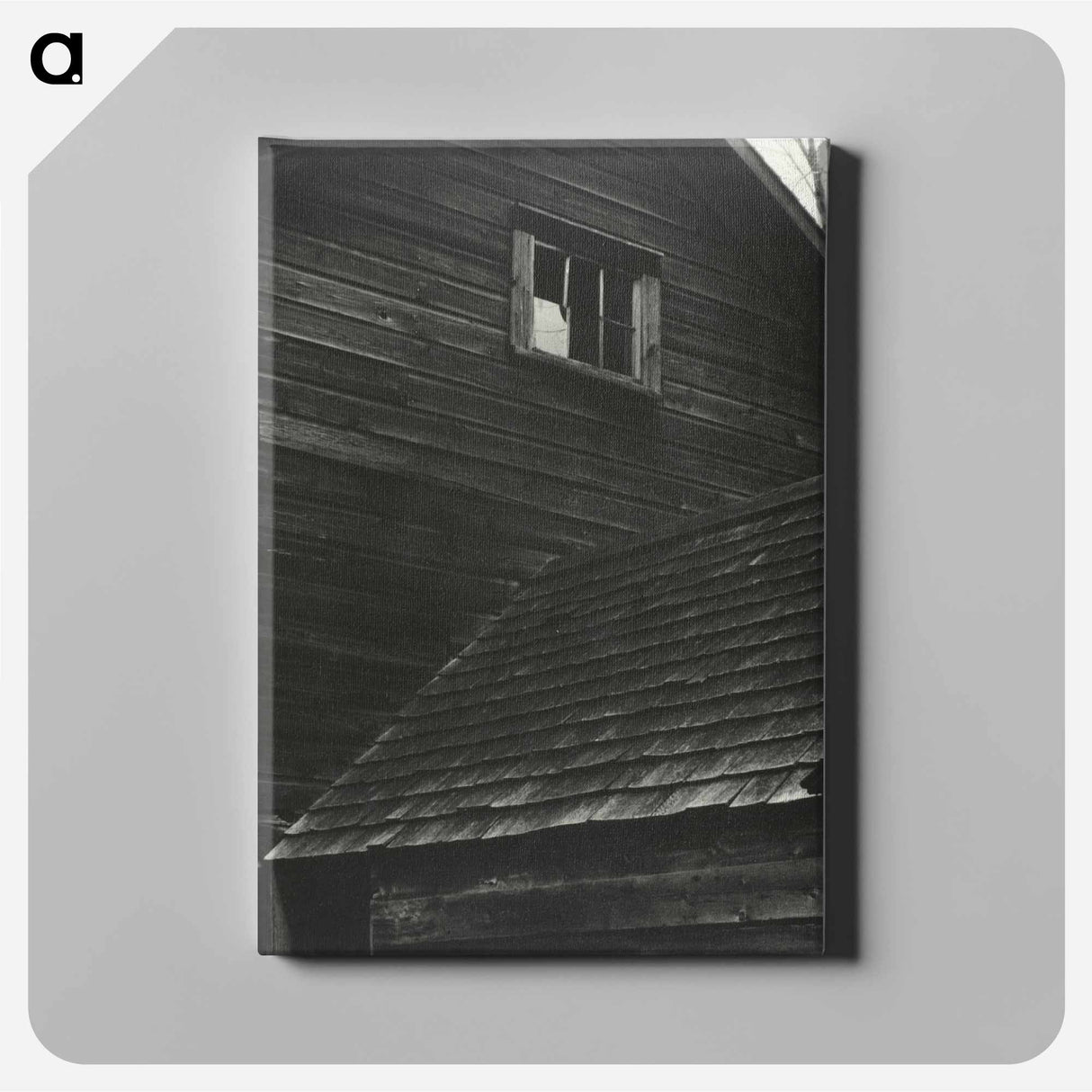 Barn—Lake George - アルフレッド スティーグリッツ Canvas.