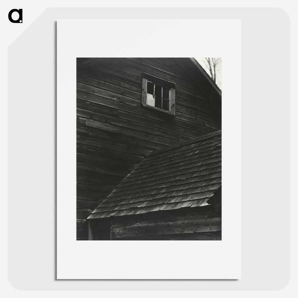 Barn—Lake George - アルフレッド スティーグリッツ Poster.