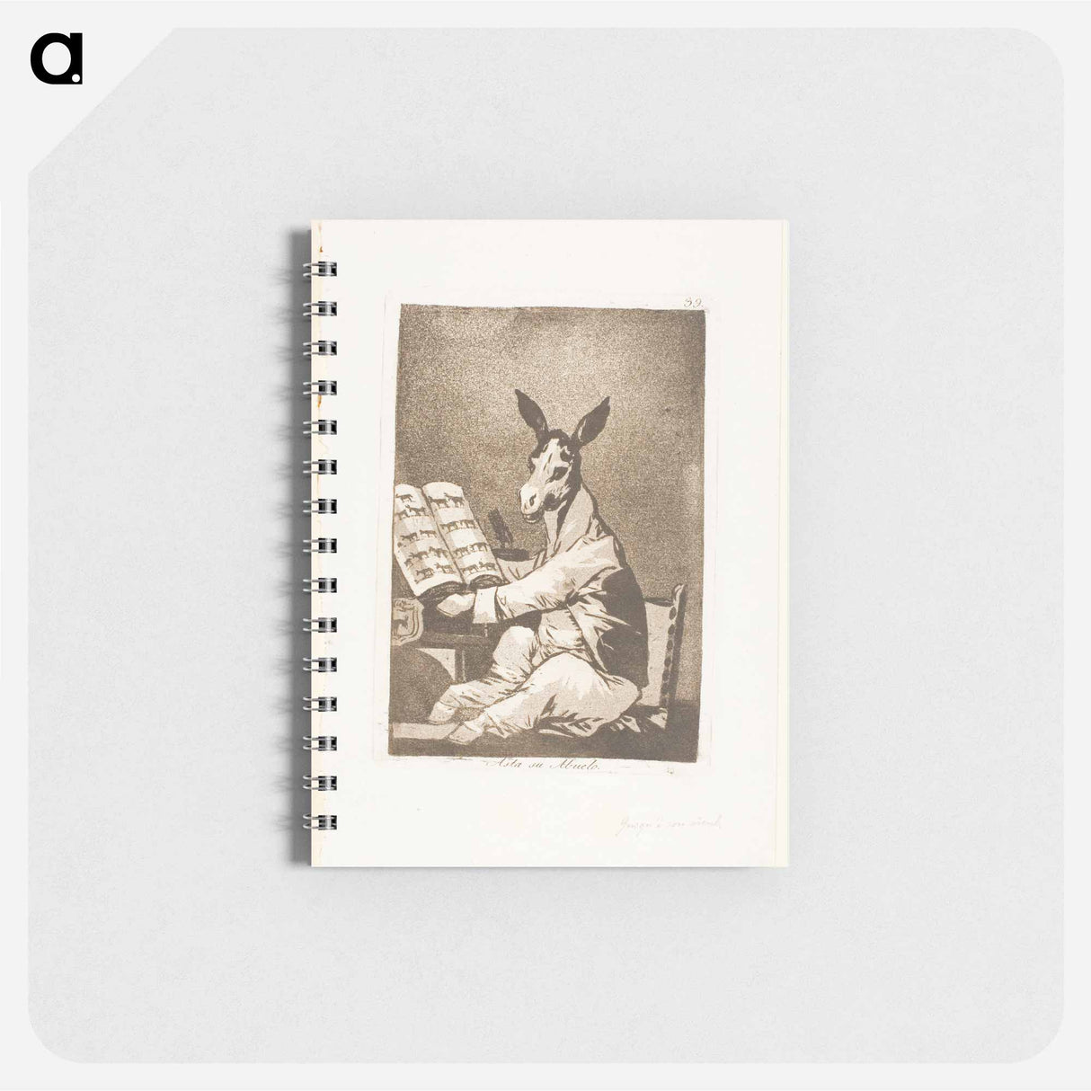 And So Was His Grandfather - フランシスコ デ ゴヤ Memo.