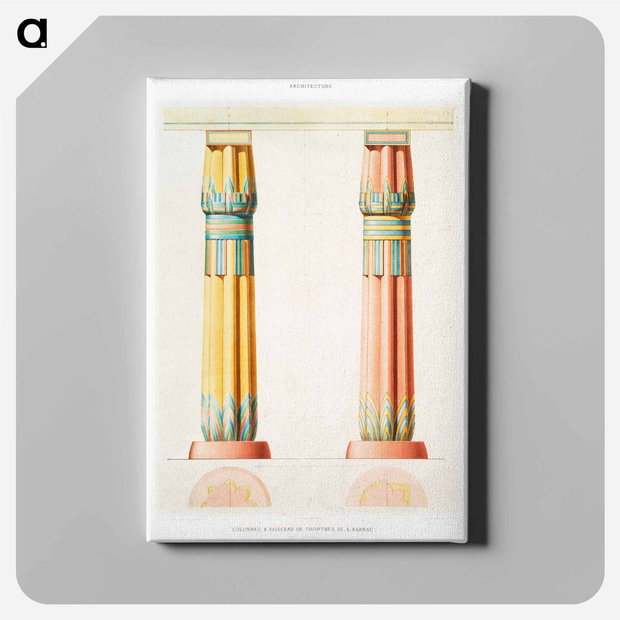 アートパネル-Karnac Beam Columns
- エジプト美術史 Canvas.