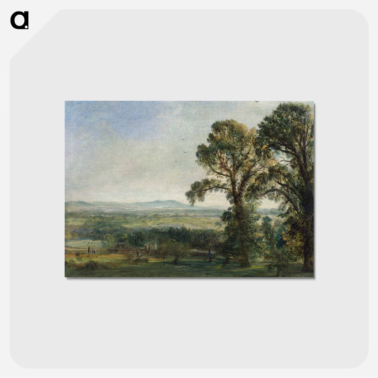 アートポストカード-Bardon Hill, Coleorton Hall
- ジョン コンスタブル Postcard.